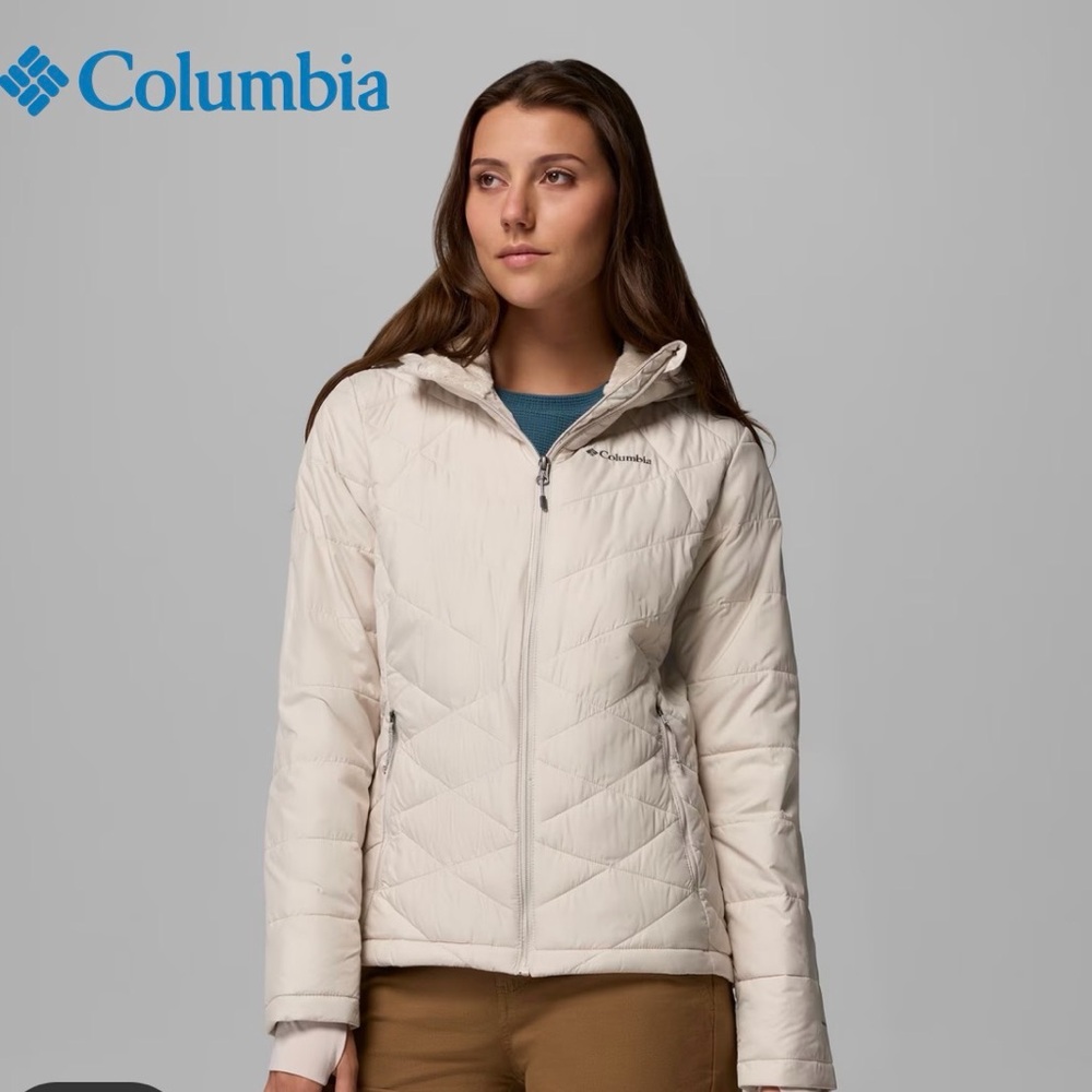 Columbia Heavenly Short Omni-heat Women’s Jacket. Lightweight & Warm. Medium